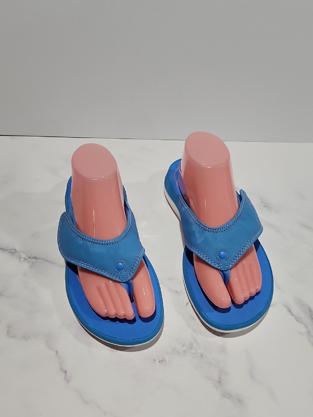 Clarks Cloudsteppers Blue Sandals
